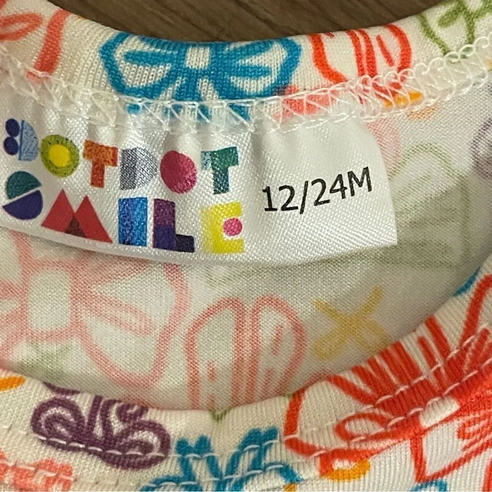 Dot Dot Smile Sleeveless Twirl 4 Dresses Pink Orange Brown Blue Green 12-24 mos - Picture 7 of 13